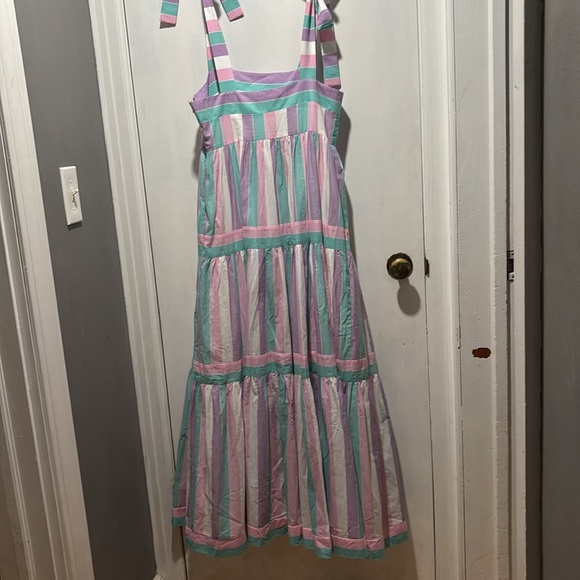 HUNTER BELL Jessica max stripe tiered dress - Picture 8 of 8